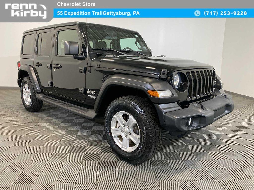 used 2021 Jeep Wrangler Unlimited car, priced at $30,900