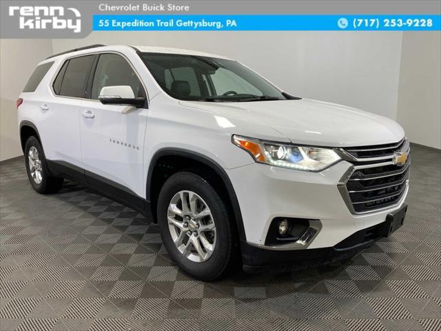 used 2021 Chevrolet Traverse car, priced at $29,680