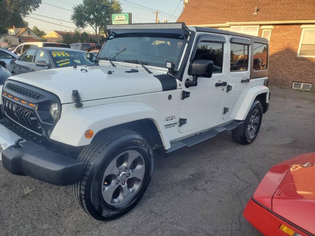 used 2017 Jeep Wrangler Unlimited car, priced at $16,995