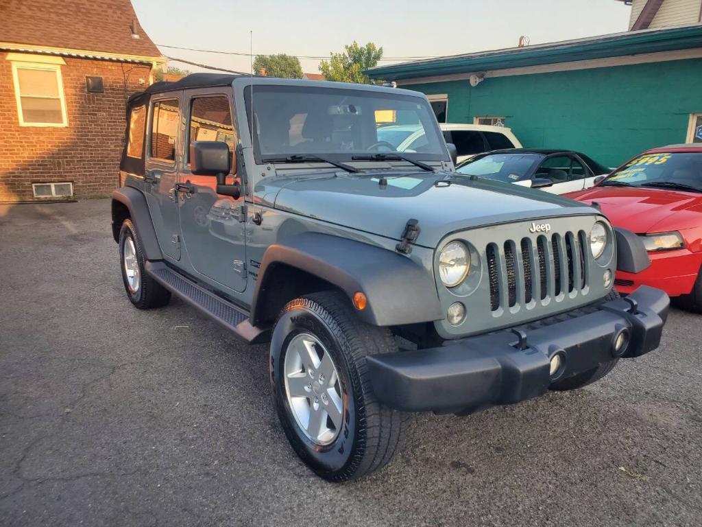 used 2015 Jeep Wrangler Unlimited car, priced at $13,995