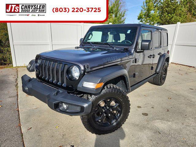 used 2022 Jeep Wrangler Unlimited car, priced at $39,990