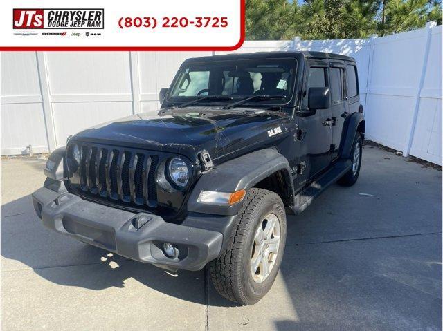 used 2021 Jeep Wrangler Unlimited car, priced at $26,990