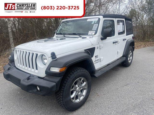 used 2020 Jeep Wrangler Unlimited car, priced at $27,990