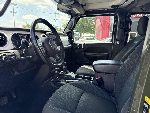 used 2021 Jeep Wrangler Unlimited car, priced at $25,990