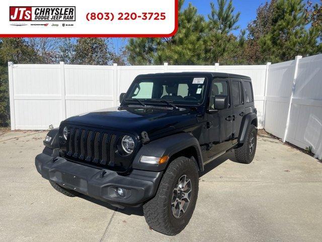 used 2021 Jeep Wrangler Unlimited car, priced at $31,990