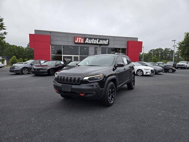 used 2021 Jeep Cherokee car, priced at $21,990