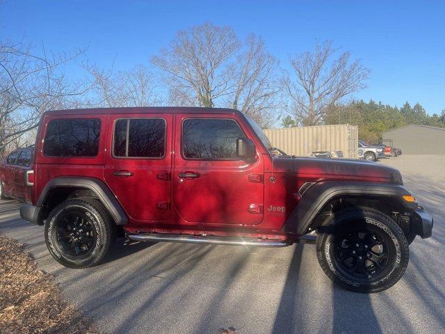 used 2021 Jeep Wrangler Unlimited car, priced at $31,990