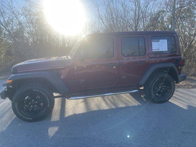 used 2021 Jeep Wrangler Unlimited car, priced at $31,990