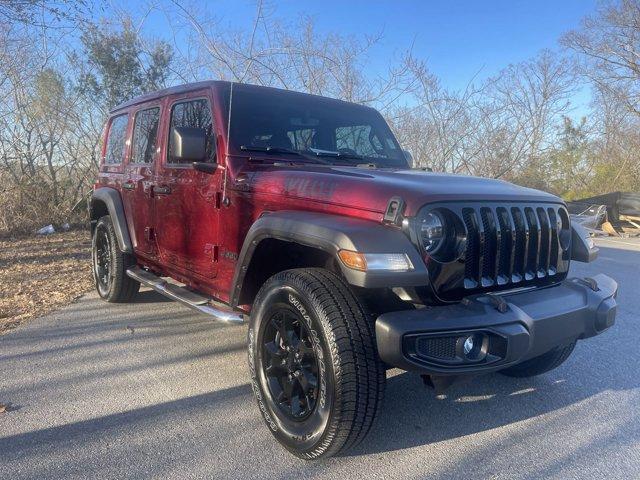 used 2021 Jeep Wrangler Unlimited car, priced at $31,990