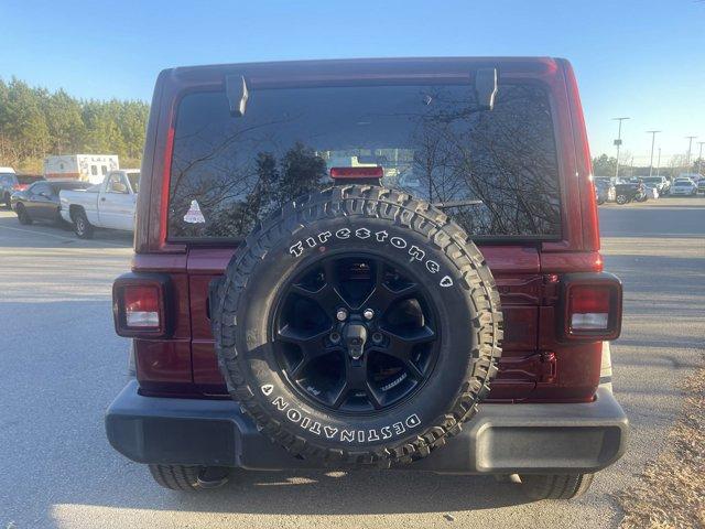 used 2021 Jeep Wrangler Unlimited car, priced at $31,990