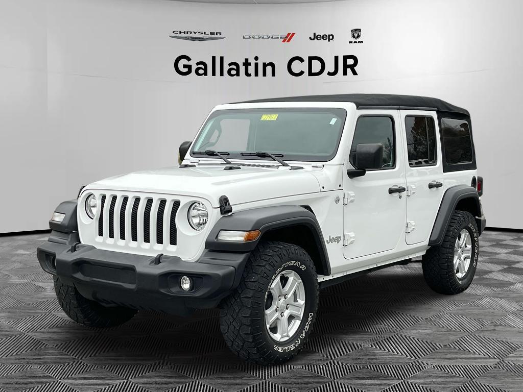 used 2020 Jeep Wrangler Unlimited car, priced at $28,457