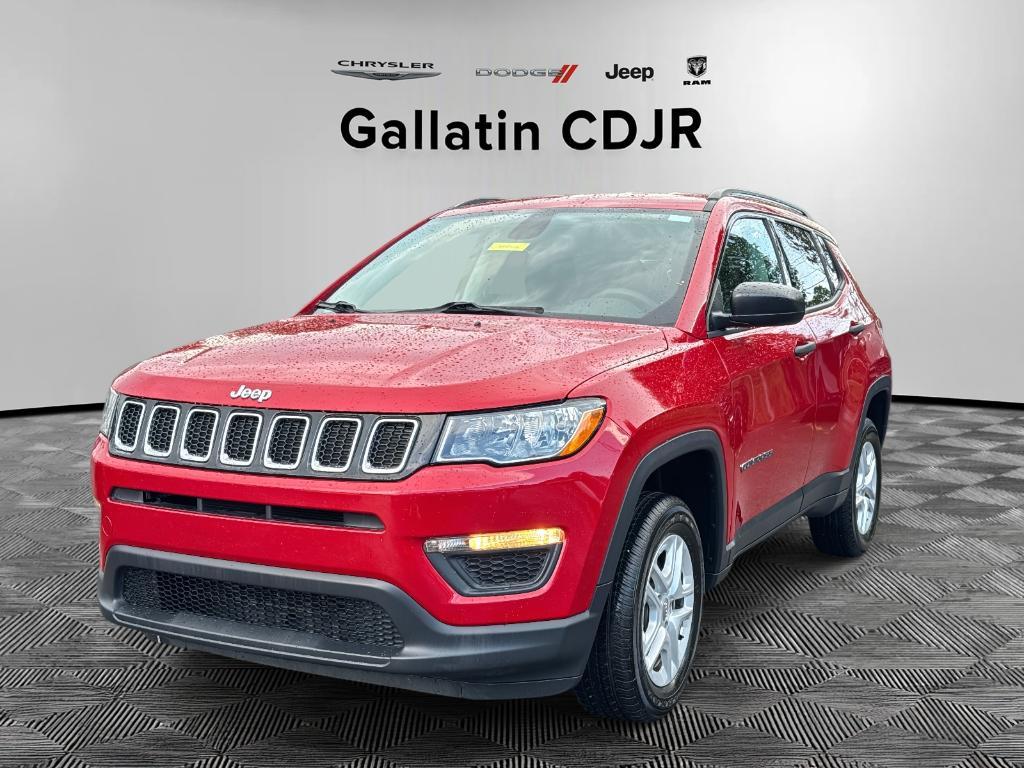 used 2018 Jeep Compass car, priced at $15,000