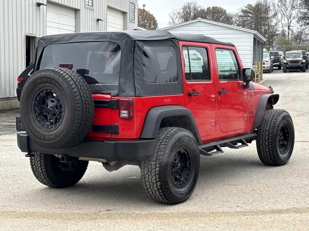 used 2017 Jeep Wrangler Unlimited car, priced at $23,977