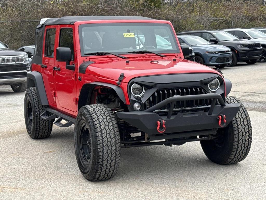 used 2017 Jeep Wrangler Unlimited car, priced at $23,977