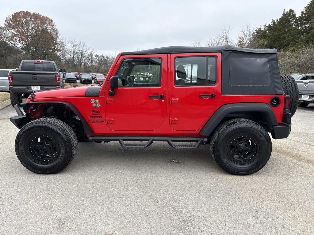 used 2017 Jeep Wrangler Unlimited car, priced at $23,977