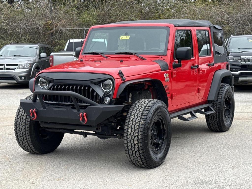 used 2017 Jeep Wrangler Unlimited car, priced at $23,977