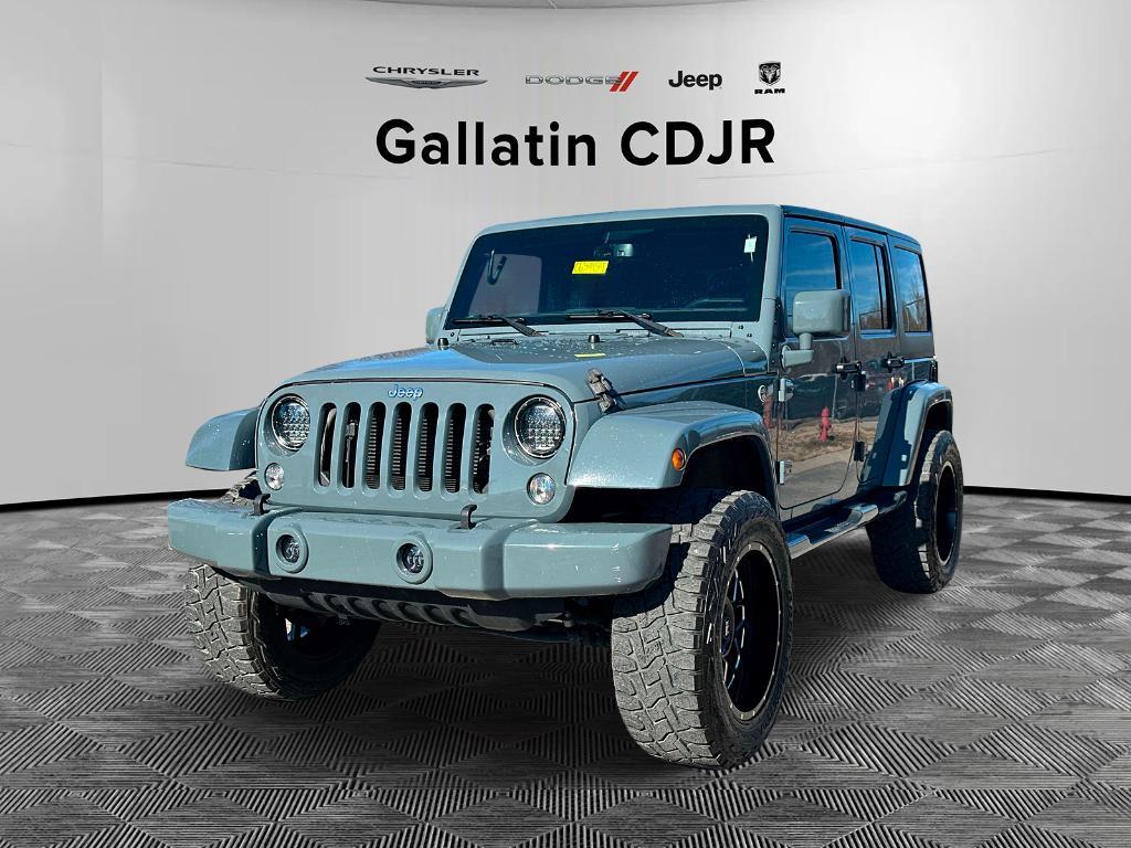 used 2015 Jeep Wrangler Unlimited car, priced at $23,975