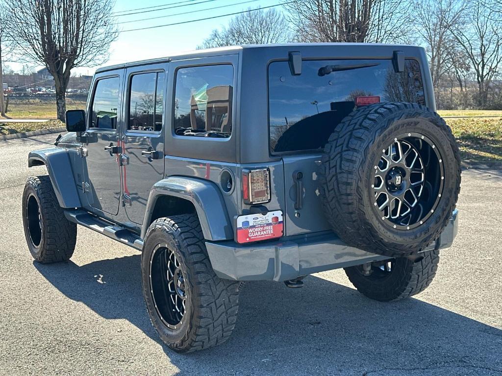 used 2015 Jeep Wrangler Unlimited car, priced at $23,975