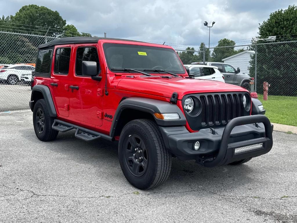 used 2022 Jeep Wrangler Unlimited car, priced at $29,438