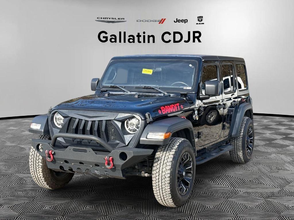 used 2021 Jeep Wrangler Unlimited car, priced at $27,977