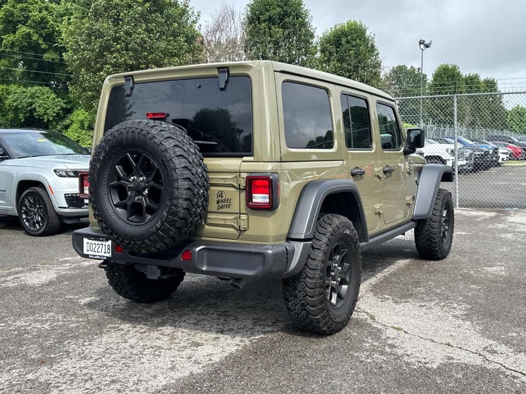 used 2025 Jeep Wrangler car, priced at $45,440