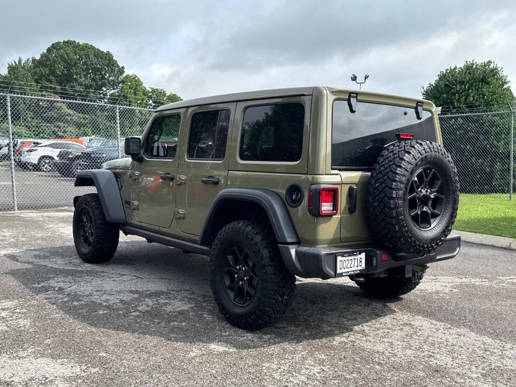 used 2025 Jeep Wrangler car, priced at $45,440