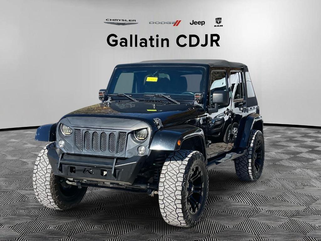 used 2016 Jeep Wrangler Unlimited car, priced at $18,577
