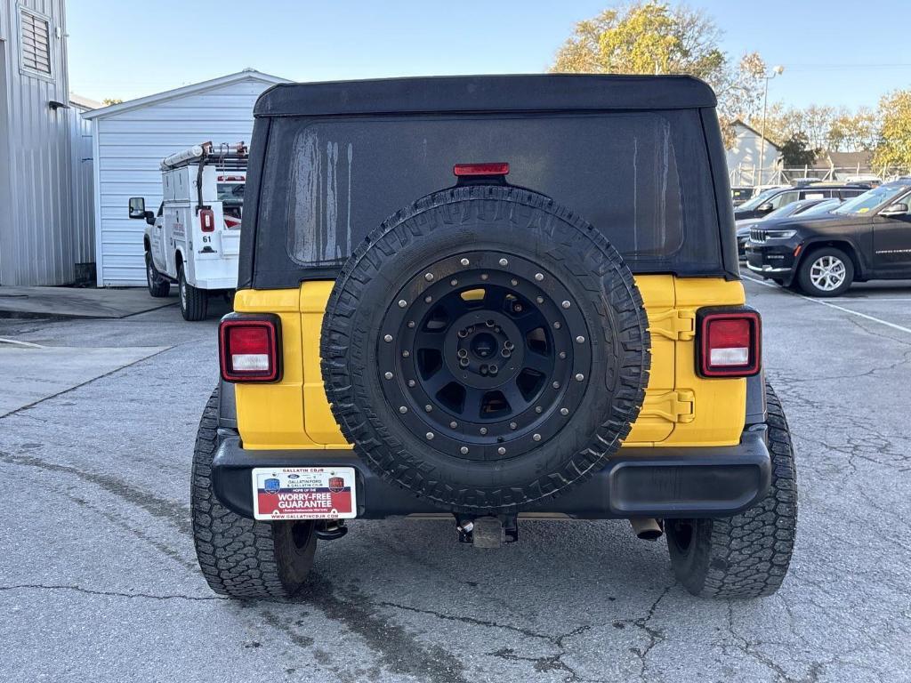 used 2019 Jeep Wrangler Unlimited car, priced at $27,577