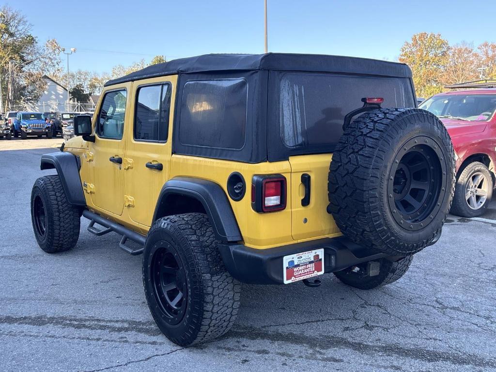 used 2019 Jeep Wrangler Unlimited car, priced at $27,577