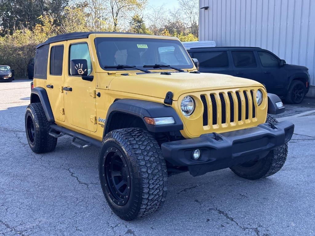 used 2019 Jeep Wrangler Unlimited car, priced at $27,577