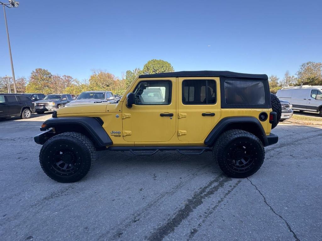 used 2019 Jeep Wrangler Unlimited car, priced at $27,577