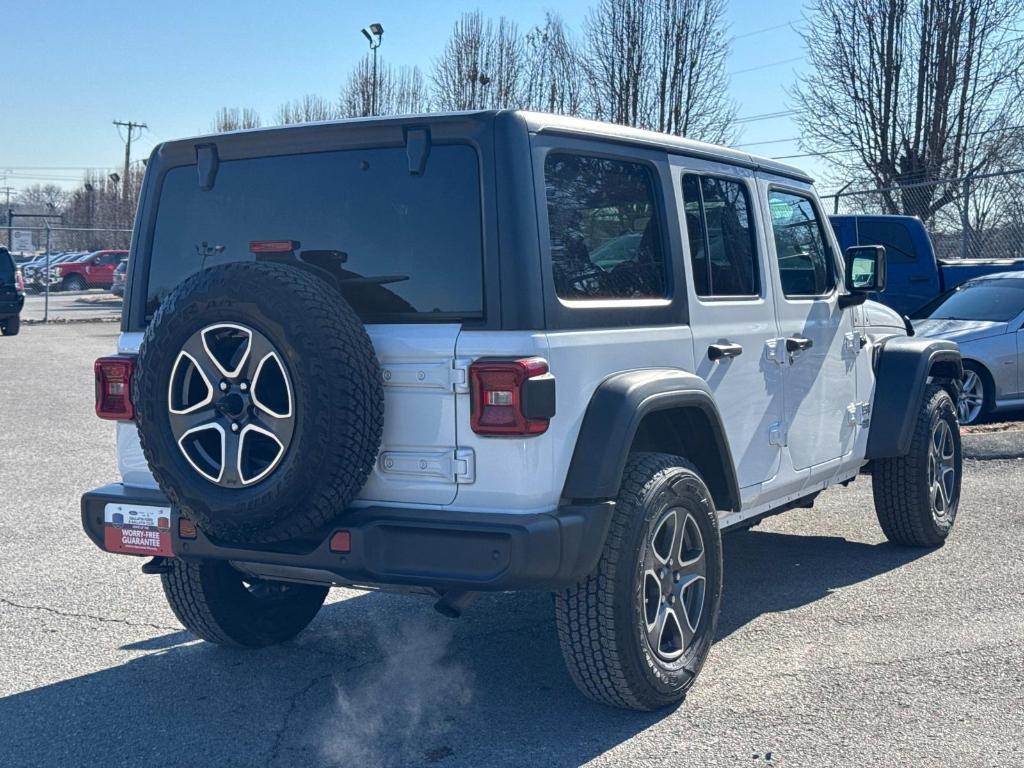 used 2021 Jeep Wrangler Unlimited car, priced at $32,944