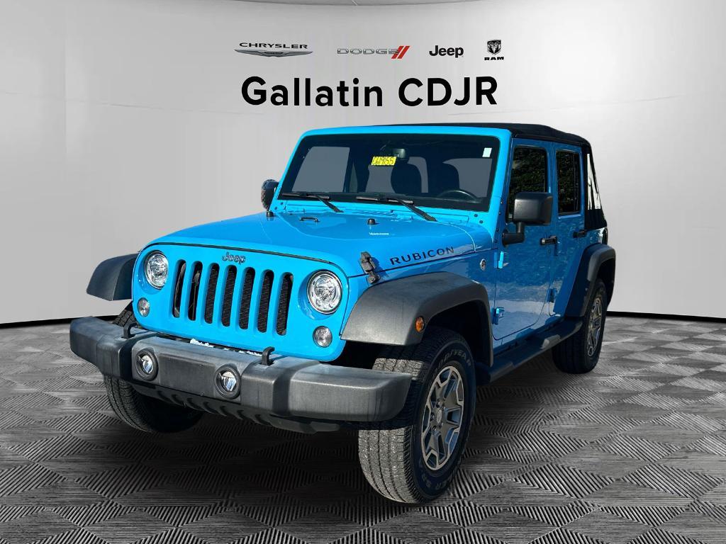 used 2017 Jeep Wrangler Unlimited car, priced at $29,915