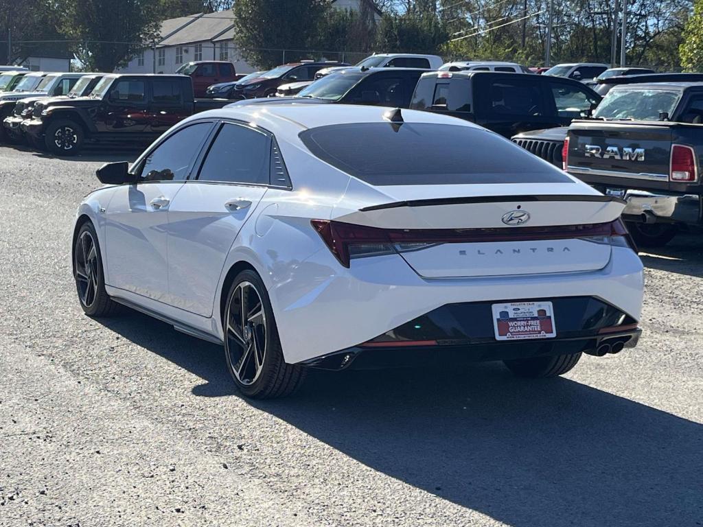 used 2023 Hyundai Elantra car, priced at $27,000