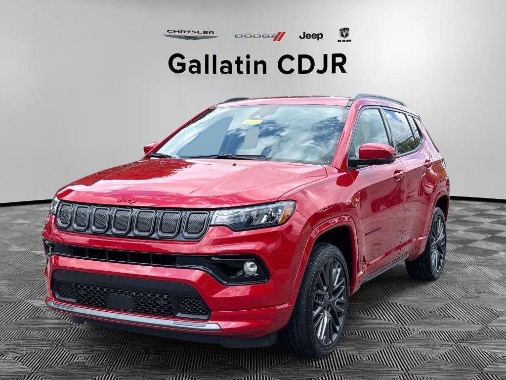 used 2022 Jeep Compass car, priced at $24,200