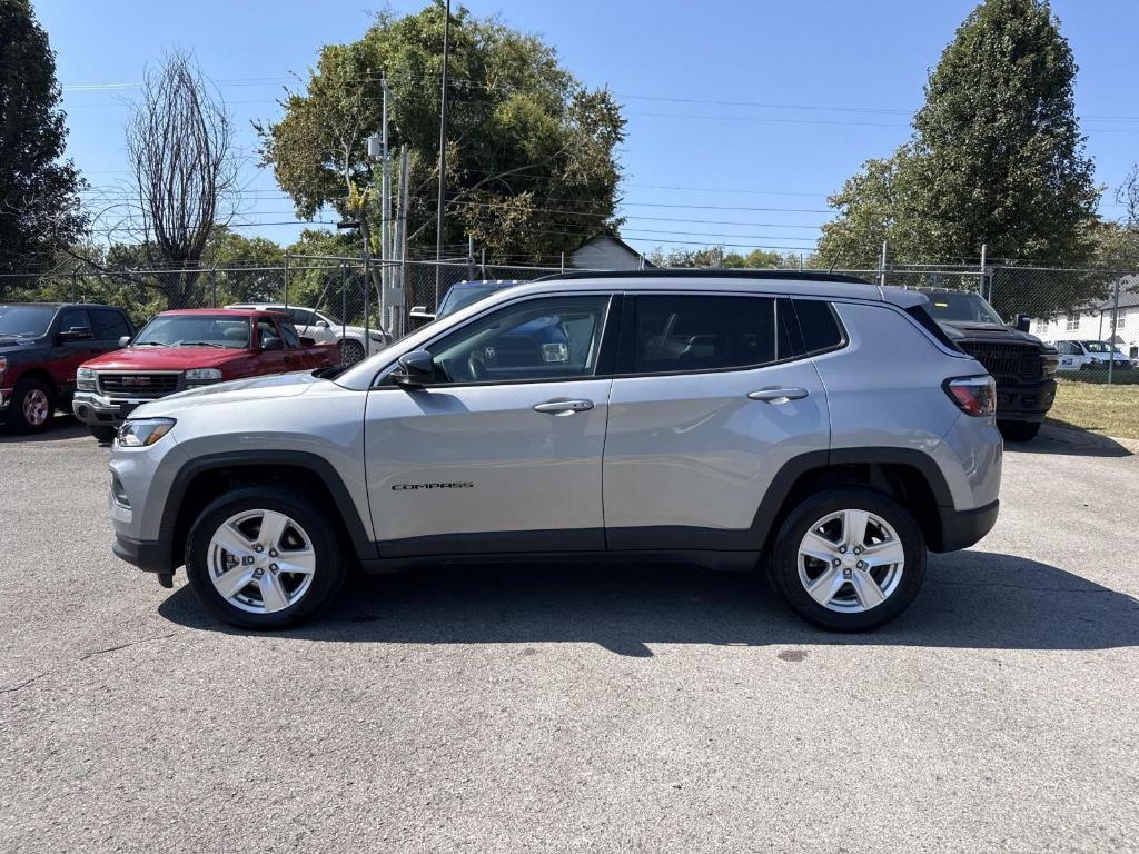 used 2022 Jeep Compass car, priced at $21,597
