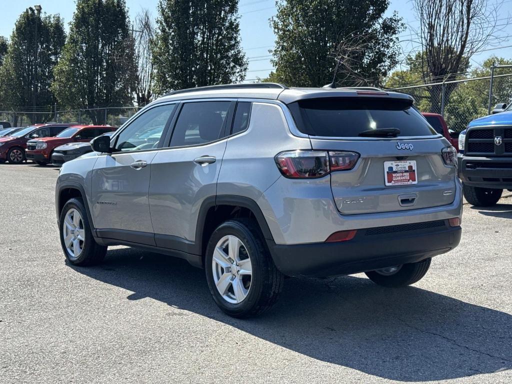 used 2022 Jeep Compass car, priced at $21,597