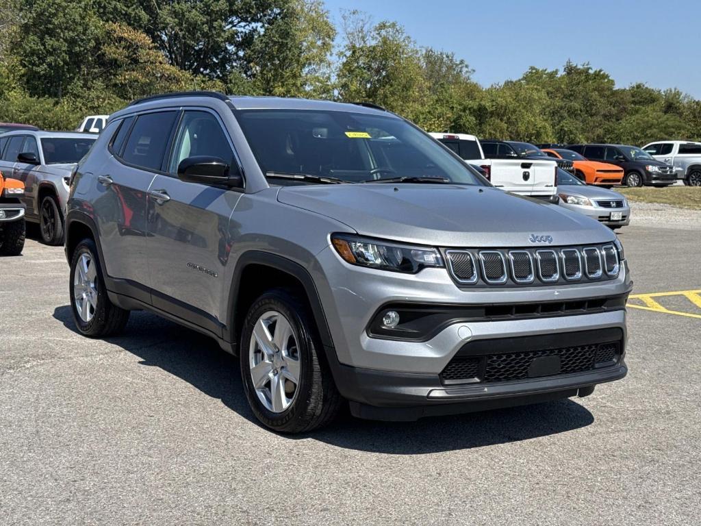 used 2022 Jeep Compass car, priced at $21,597