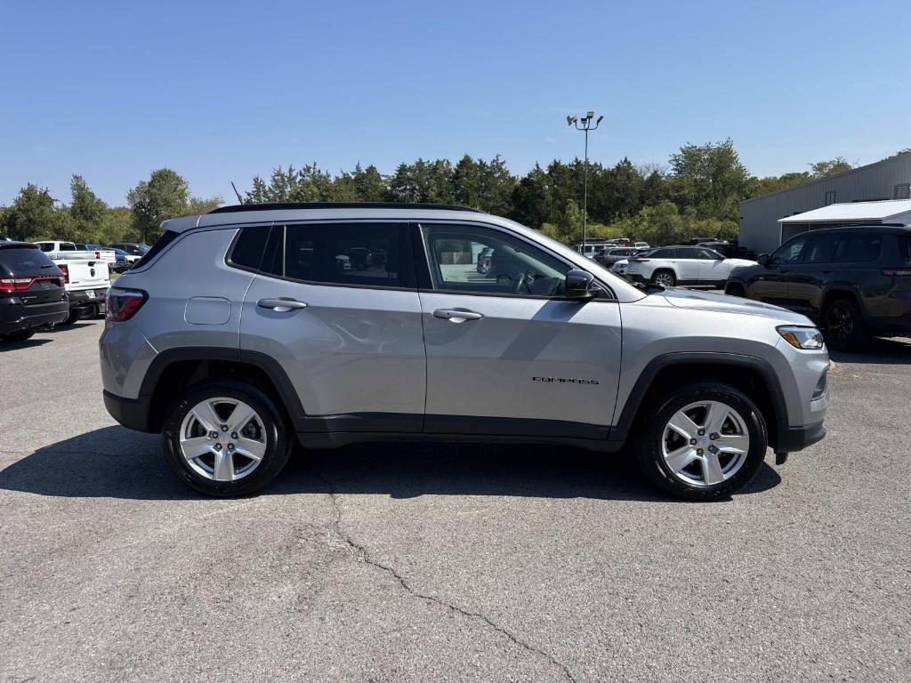 used 2022 Jeep Compass car, priced at $21,597