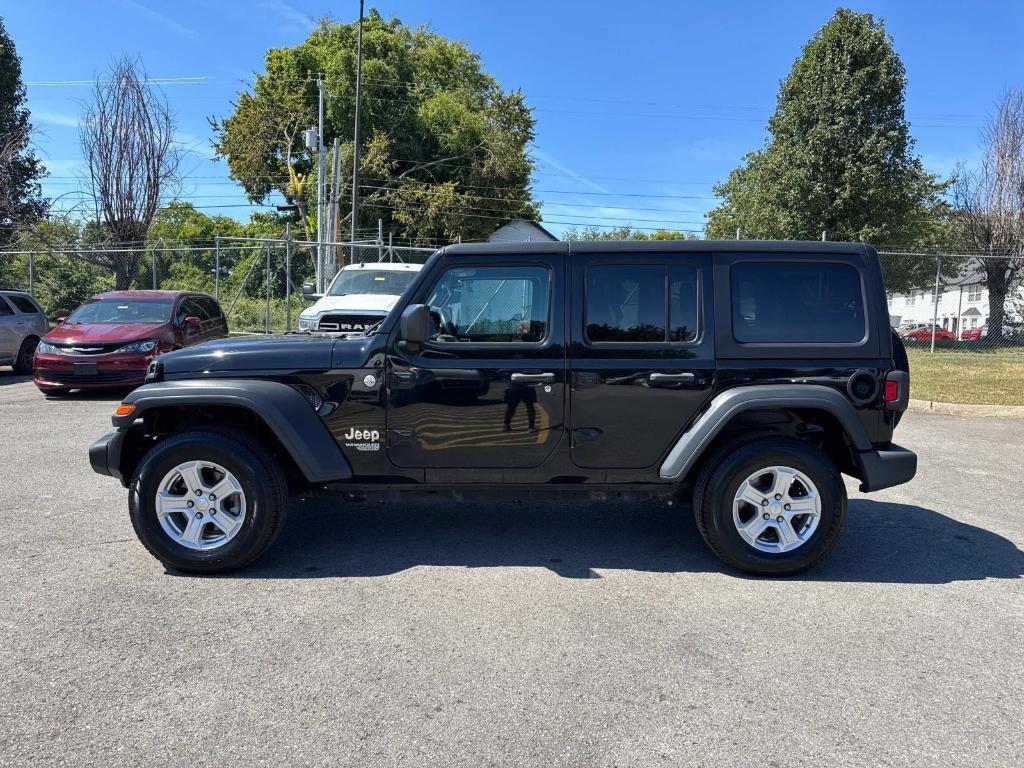 used 2020 Jeep Wrangler Unlimited car, priced at $34,600