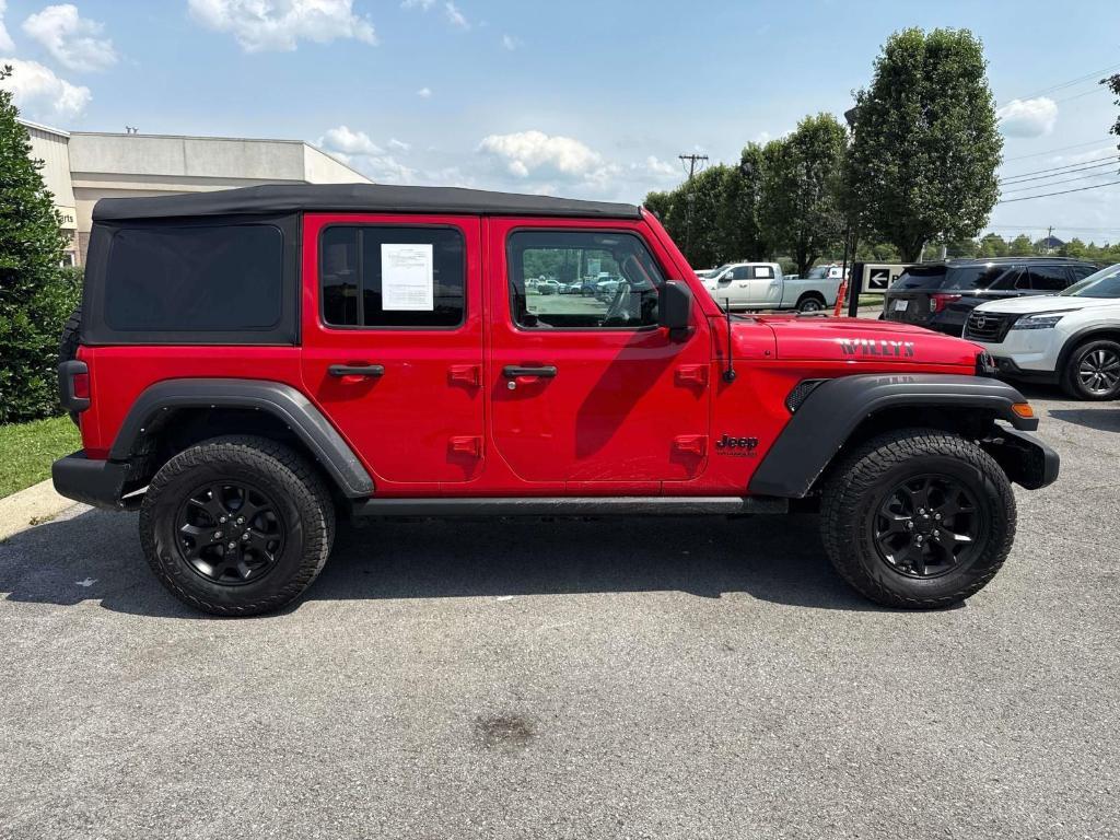 used 2022 Jeep Wrangler Unlimited car, priced at $31,490