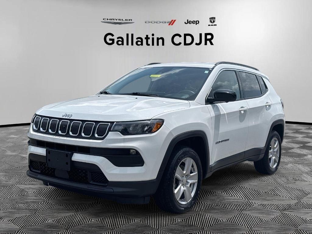 used 2022 Jeep Compass car, priced at $20,800