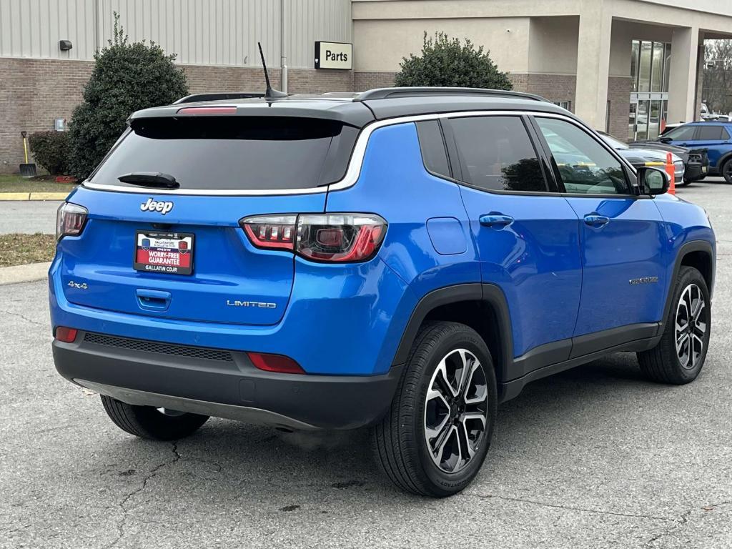 used 2024 Jeep Compass car, priced at $29,960