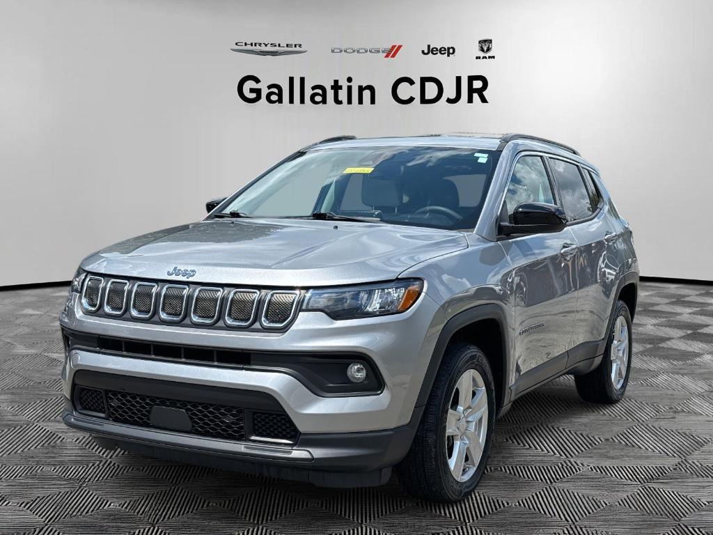 used 2022 Jeep Compass car, priced at $22,300