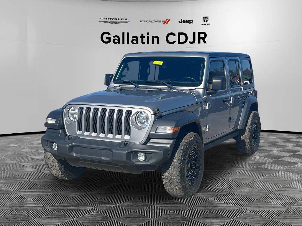 used 2021 Jeep Wrangler Unlimited car, priced at $25,910