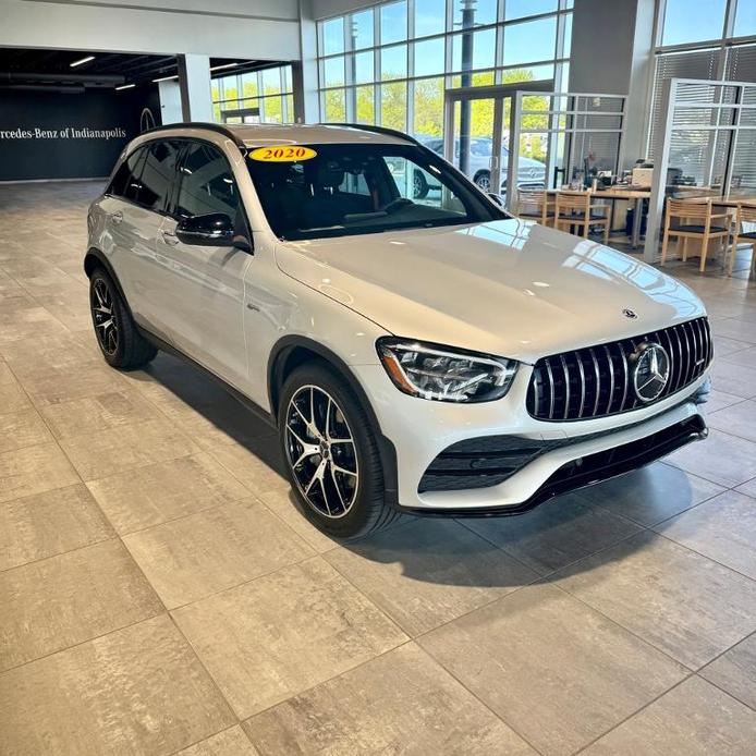 used 2020 Mercedes-Benz AMG GLC 43 car, priced at $43,516