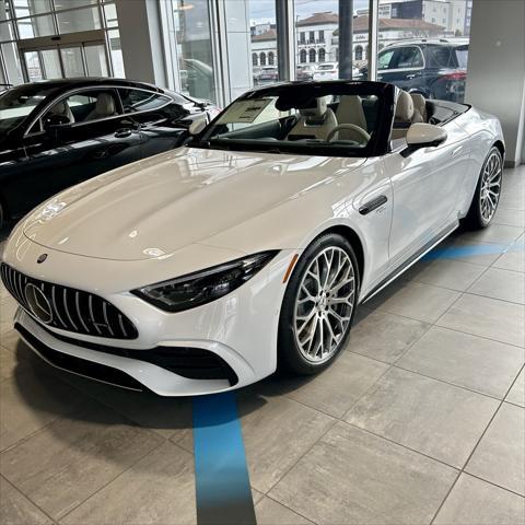 new 2025 Mercedes-Benz AMG SL 43 car, priced at $125,425