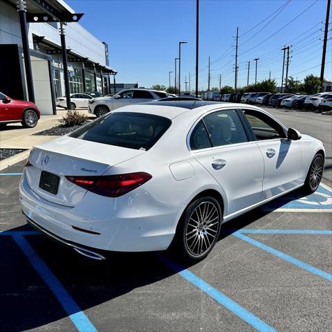 used 2025 Mercedes-Benz C-Class car, priced at $51,400