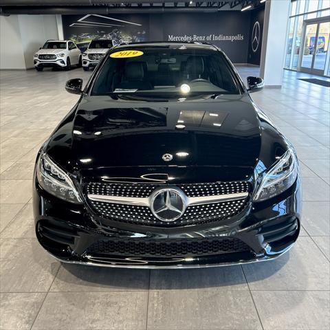 used 2019 Mercedes-Benz C-Class car, priced at $27,778