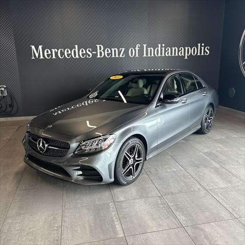 used 2021 Mercedes-Benz C-Class car, priced at $32,963